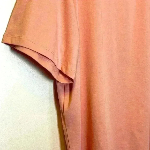 Elle Women's XL Pink T-Shirt Recycled Gym Yoga Summer Walk Workout Plus Size - Picture 4 of 6